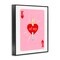 Stupell Industries King Of My Heart Sword Framed Giclee, design by Amanda Greenwood